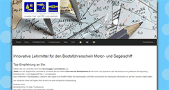 Desktop Screenshot of bootstheorie.ch