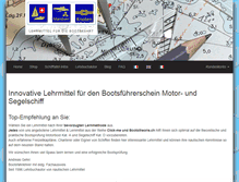 Tablet Screenshot of bootstheorie.ch